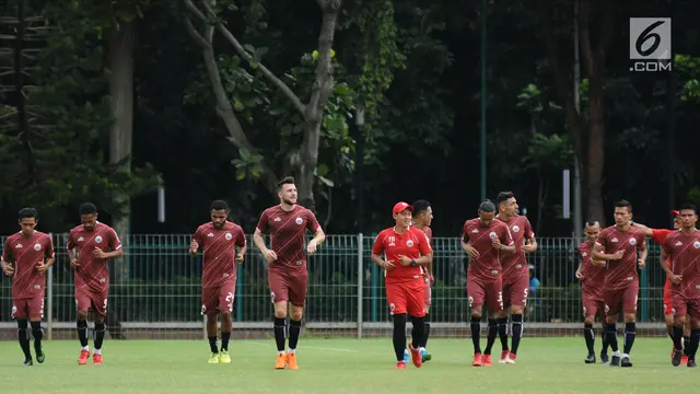 Jelang Hadapi Song Lam Nghe An, Persija Berlatih Ringan