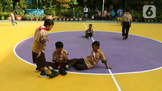 Masa Pengenalan Lingkungan Sekolah di SDN Kenari 07 dan 08 Pagi