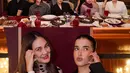 Luna Maya, founder Nama Beauty, terlihat modis dengan turtleneck polkadot dan overall pants hitam [@lunamaya]