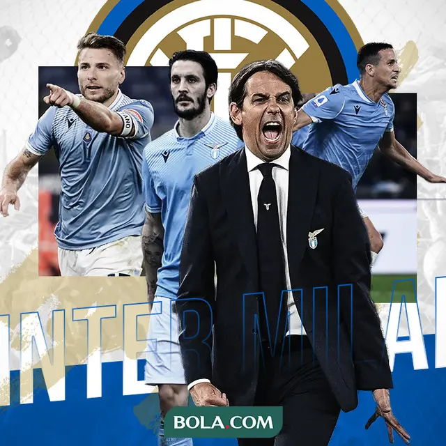 Simone Inzaghi, Ciro Immobile, Luis Alberto dan Luiz Felipe