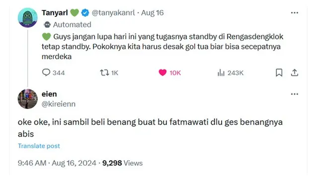 6 Cuitan Kocak Netizen Jika Indonesia Merdeka di Masa Kini, Ada-ada Saja