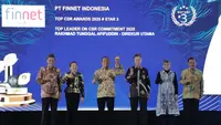 PT Finnet Indonesia raih 2 penghargaan dalam&nbsp;Top CSR Awards 2025. (c) Istimewa