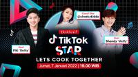 Program TikTok Star episode baru akan mengundang content creator Cheekykiddo yang gemar membuat konten memasak. (Dok. Vidio)