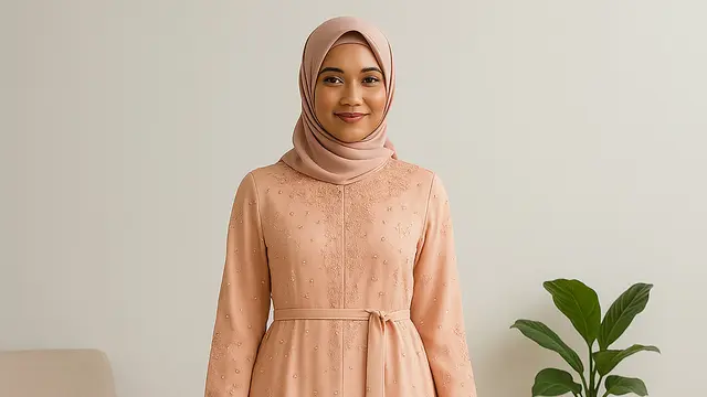 7 Inspirasi Gamis Warna Pastel untuk Kulit Sawo Matang, Tampil Cerah Alami dan Makin Pede