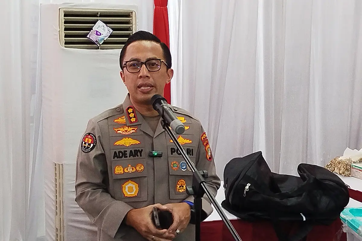 Kabid Humas Polda Metro Jaya, Kombes Pol Ade Ary Syam Indradi.