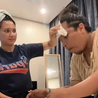 Indah Permatasari dan Arie Kiriting (Instagram/indahpermatas)