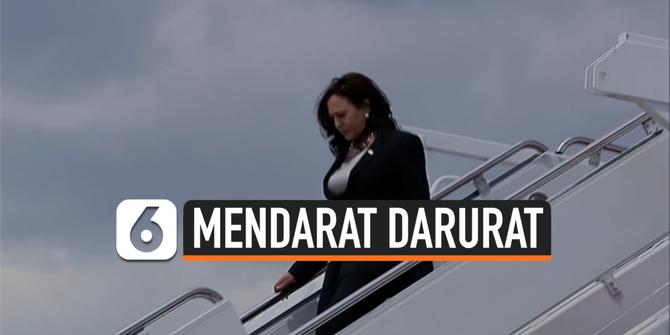 VIDEO: Pesawat Wapres AS Terpaksa Mendarat Darurat, Ada Apa?