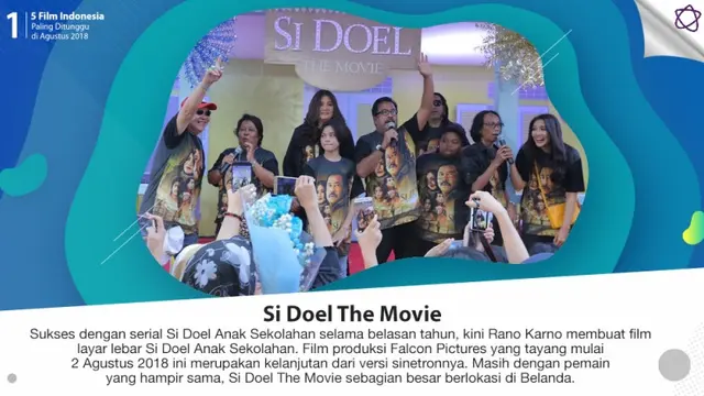 [Bintang] 5 Film Indonesia Paling Ditunggu di Agustus 2018