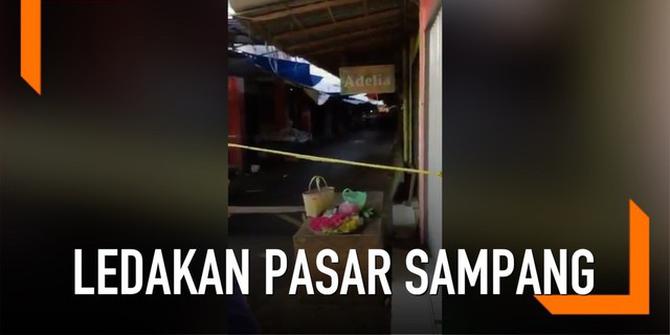 VIDEO: Suara Ledakan di Pasar Sampang Cilacap