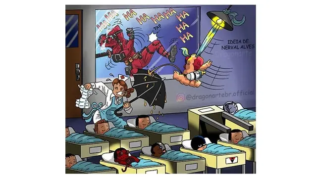 7 Ilustrasi Jika Superhero Punya Anak, Bikin Geleng Kepala