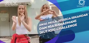 Cerita pertama kali Jessica Iskandar dan Nia Ramadhani ikut Kiki Challenge.