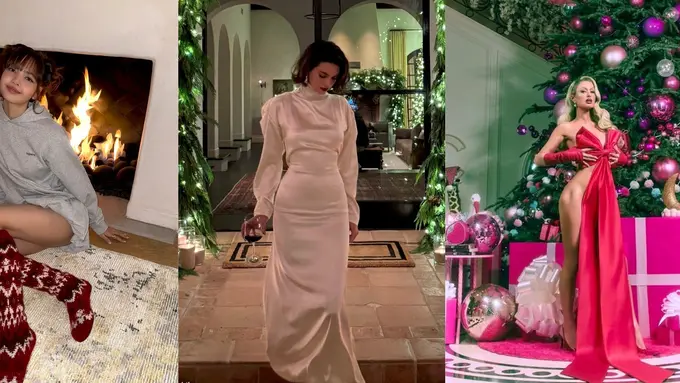 7 Pesona Gaya Artis Dunia Rayakan Natal 2024, Lisa BLACKPINK, Kendall Jenner, hingga Paris Hilton