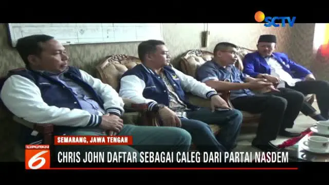 Mantan Atlet Tinju Chris John Jadi Caleg Partai Nasdem