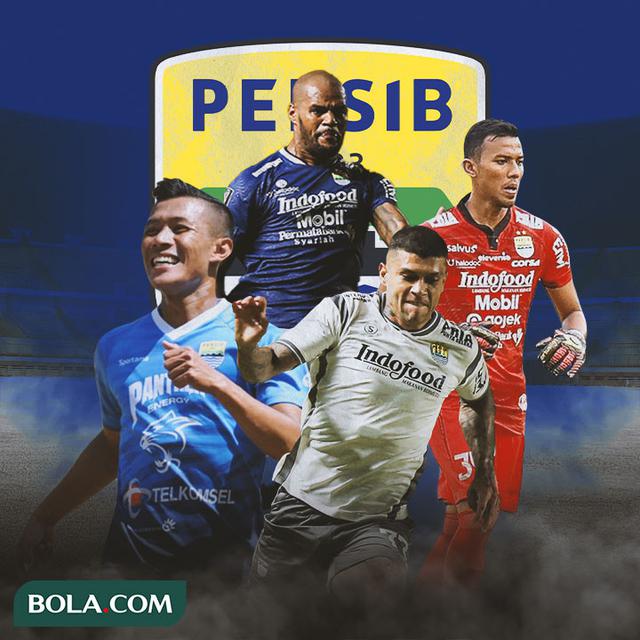 Persib Bandung - 4 pemain kunci Persib yang bisa menghempaskan Bali United
