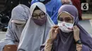 Jemaah mengenakan masker saat salat Idul Adha 1441 H di Masjid Al-Azhar, Jakarta, Jumat (31/7/2020). Pelaksanaan salat Id dilakukan secara berjemaah di masjid atau lapangan dengan menerapkan protokol kesehatan, seperti mengenakan masker dan menjaga jarak. (Liputan6.com/Johan Tallo)
