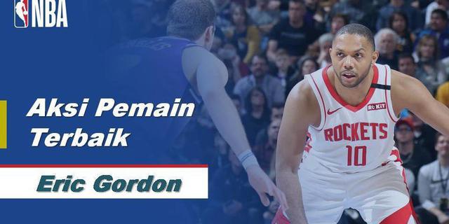 VIDEO: Eric Gordon Bawa Houston Rockets Menang Lawan Utah Jazz 126-117