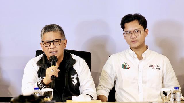 Pendiri GP, Muhammad Syaeful Mujab Bersama Sekjen TPN Ganjar-Mahfud, Hasto Kristiyanto