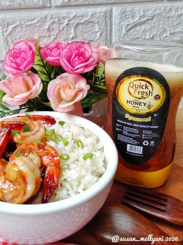 ilustrasi resep masakan berbahan dasar saus madu yang enak ala restoran/Instagram/@susan_mellyani