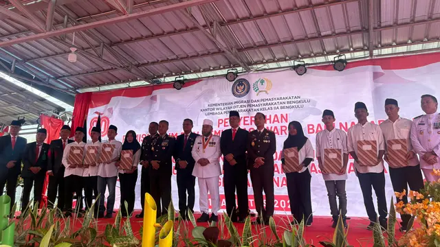 Ribuan narapidana di Provinsi Bengkulu menerima remisi pada peringatan HUT ke-80 Republik Indonesia.