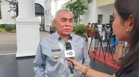 Gubernur Kalimantan Timur diundang ke Istana jelang pengumuman ibu kota baru, Senin (26/8/2019). (Liputan6.com/ Lizsa Egeham)