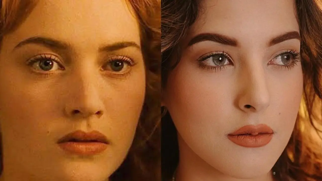 Tasya Farasya recreate dandanan Kate Winslet di Titanic