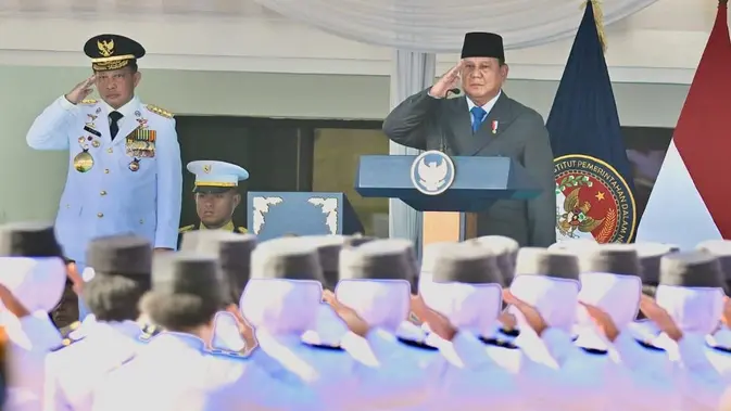 Pesan Prabowo ke Lulusan IPDN, Singgung Posisi Presiden