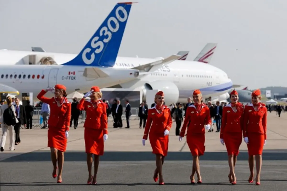 Seragam Pramugari Aeroflot