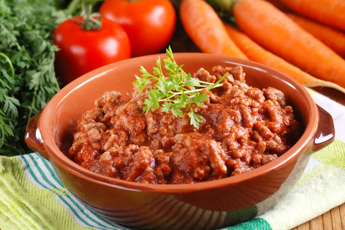 saus bolognese