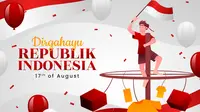 Ilustrasi Dirgahayu Kemerdekaan Indonesia.&nbsp;(Photo Copyright by Freepik)