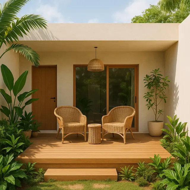 Model Teras Tanpa Atap (Image by ChatGPT)