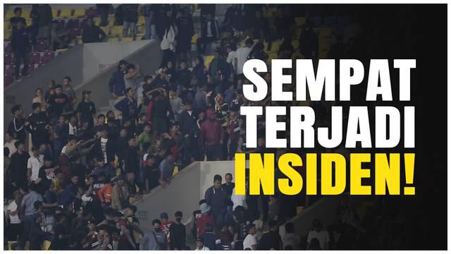 Berita Video, laga Persis Vs Persija pada Sabtu (3/8/2024) sempat diwarnai insiden kecil di tribune timur Stadion Manahan