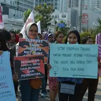 Edukasi gender, diskusi publik yang terkait dengan pelecehan seksual serta diskusi politik jadi kegiatan rutin komunitas Perempuan Hari Ini. (dok. Perempuan Hari Ini)