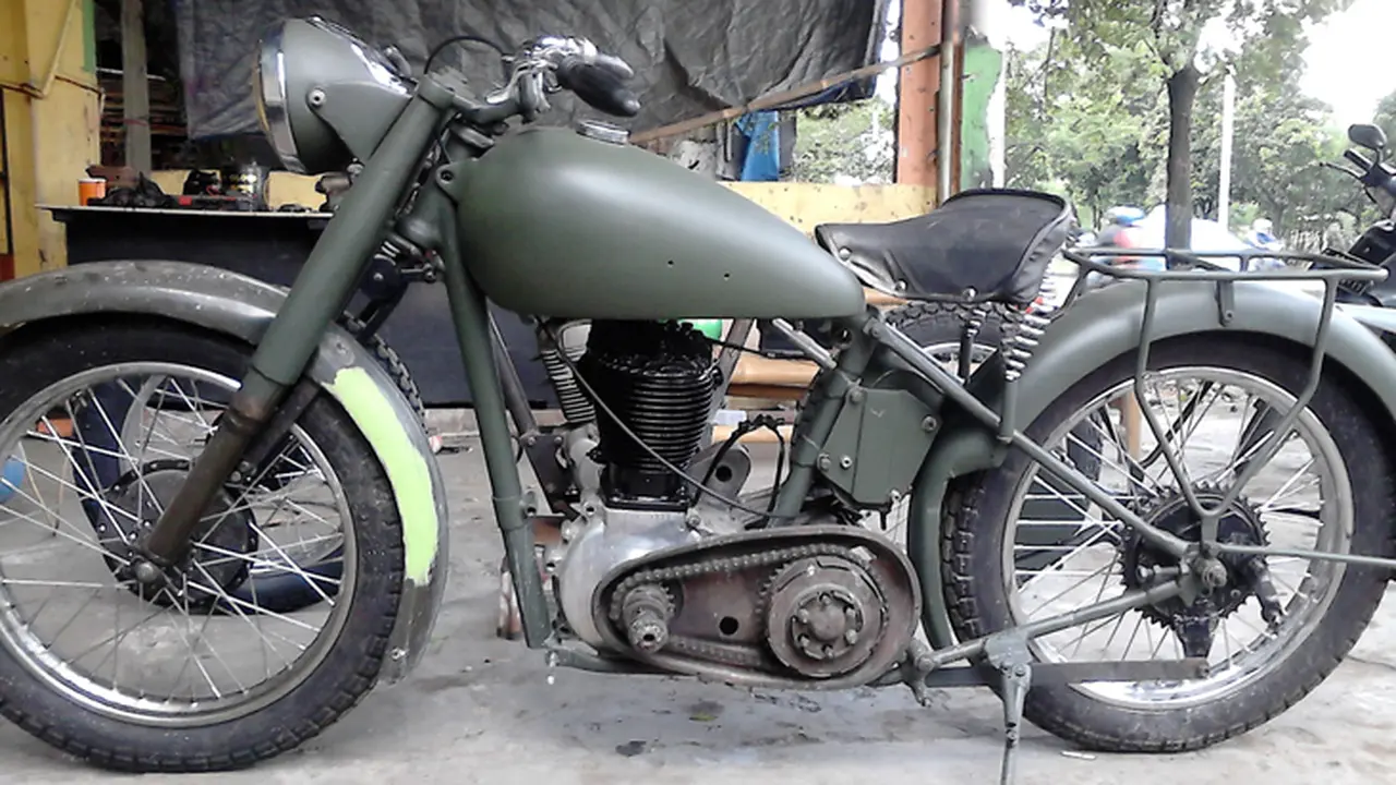 Di Indonesia, Motor Antik Tak Ada Matinya