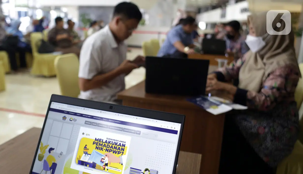 Pelaporan SPT pajak pribadi karyawan dan staf kesekjenan DPR diharapkan bisa menjadi contoh bagi publik. (Liputan6.com/Johan Tallo)