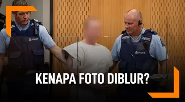 Alasan Foto Pelaku Penembakan di Selandia Baru Diblur