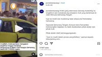 Viral video yang merekam mobil pameran tergelincir dan menabrak sejumlah pengunjung Mal Paragon, Semarang, Jawa Tengah (Instagram @portalsemarang)
