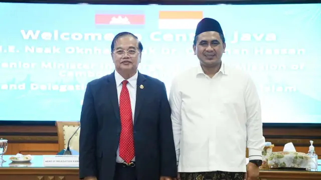 Kamboja dan Jawa Tengah Bahas Peluang Kolaborasi dari Pendidikan Islam hingga Pertanian Halal