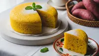 Resep Bolu Kukus Ubi Kuning Tanpa Mixer yang Lembut, Harum dan Anti Bantat