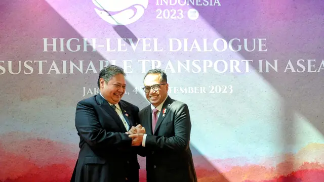 Menko Airlangga Paparkan Upaya Indonesia Mewujudkan Transportasi Berkelanjutan