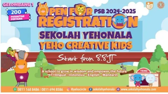 Sekolah Swasta di Batam Buka PPDB 2024/2025 Gelombang 1 dengan Jumlah Terbatas