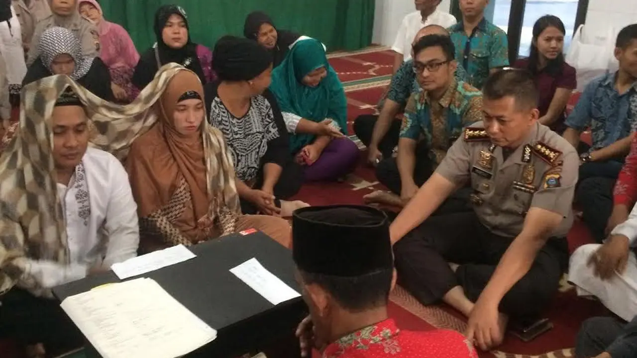 Ijab Kabul Tahanan Polrestabes Medan