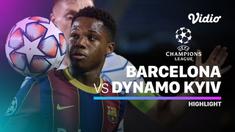 Berita video highlights Liga Champions, Barcelona menang 2-1 lawan Dynamo Kiev, Kamis dini hari (5/11/20).