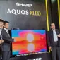 Peluncuran televisi Sharp Aquos XLED (Liputan6.com/ Agustinus Mario Damar).