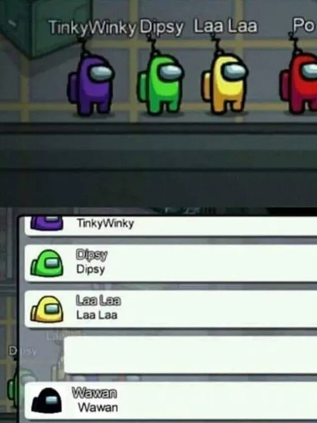 6 Potret Kompak User Name Pemain Among Us Ini Bikin Ketawa Geli
