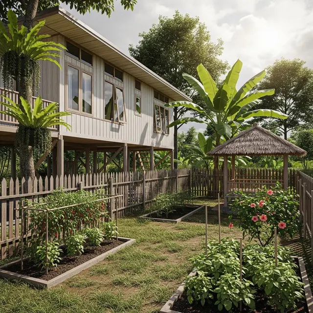 9 Rumah Kecil Scandinavian di Desa dengan Kebun Belakang Mini, Harmoni Minimalis