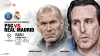 Live Streaming SCTV: PSG Vs Real Madrid