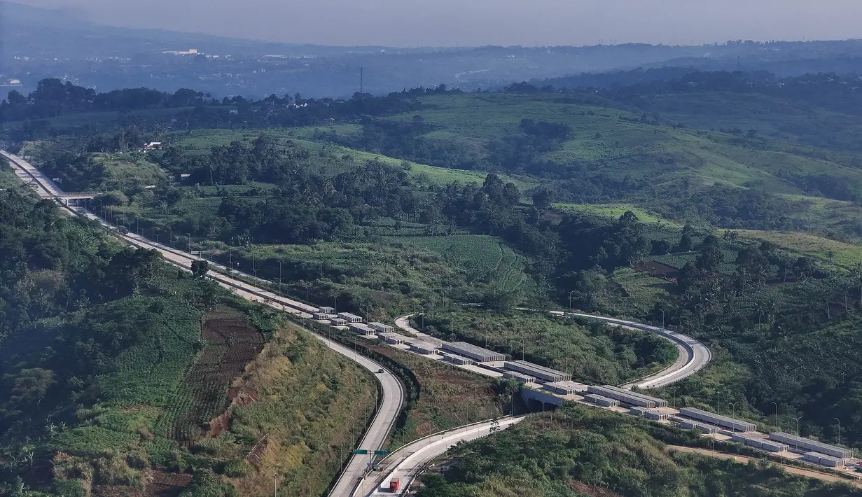 Kementerian Pekerjaan Umum akan melanjutkan proyek Jalan Tol Bocimi seksi 3 dan 4. (merdeka.com/Arie Basuki)