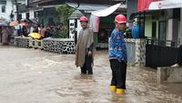 Banjir Rendam 2 Desa di Gunungguruh Sukabumi, Puluhan Rumah Terdampak