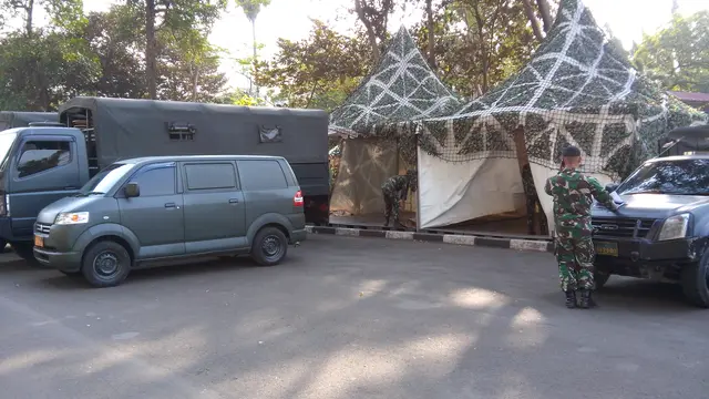 Tenda Hias Milik TNI Meriahkan Final Piala Presiden 2015