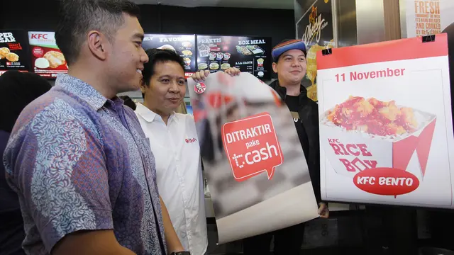 TCash dengan KFC